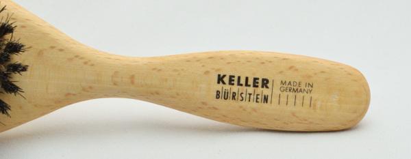 Große oval Multi-Pneumatik Buchenholz Haarbürste mit echten Holzstiften und reinen Wildschweinborsten